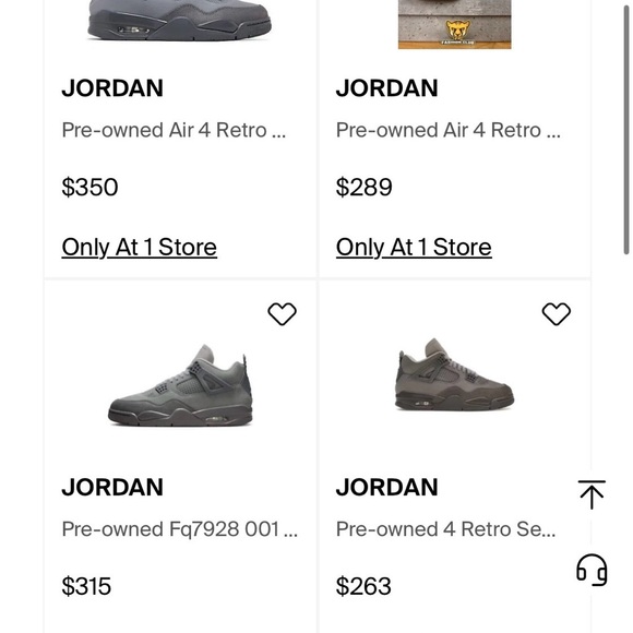 Nike Jordan 4 Grey Retro SE Wet Cement Sneakers FQ7928-001 - Picture 14 of 16